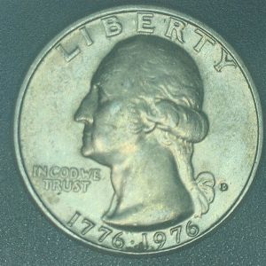 1976-Bi-Centinal-Quarter-With-Odd-Incused-Feature